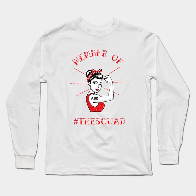 #TheSquad Member Long Sleeve T-Shirt by LiunaticFringe